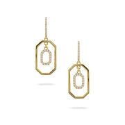 Diamond Fibonacci Earrings